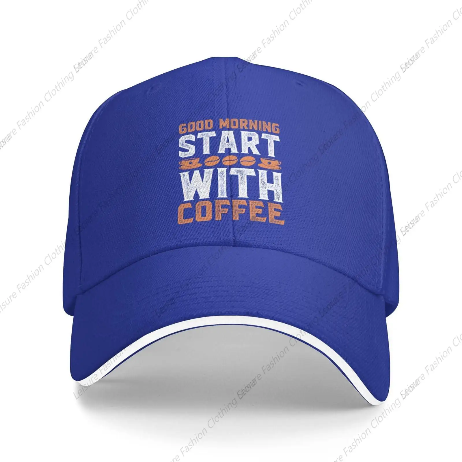 

Good Morning Start with Coffee Baseball Cap Women Men Hats Adjustable Truck Driver Sun Hat Dad Baseball Caps