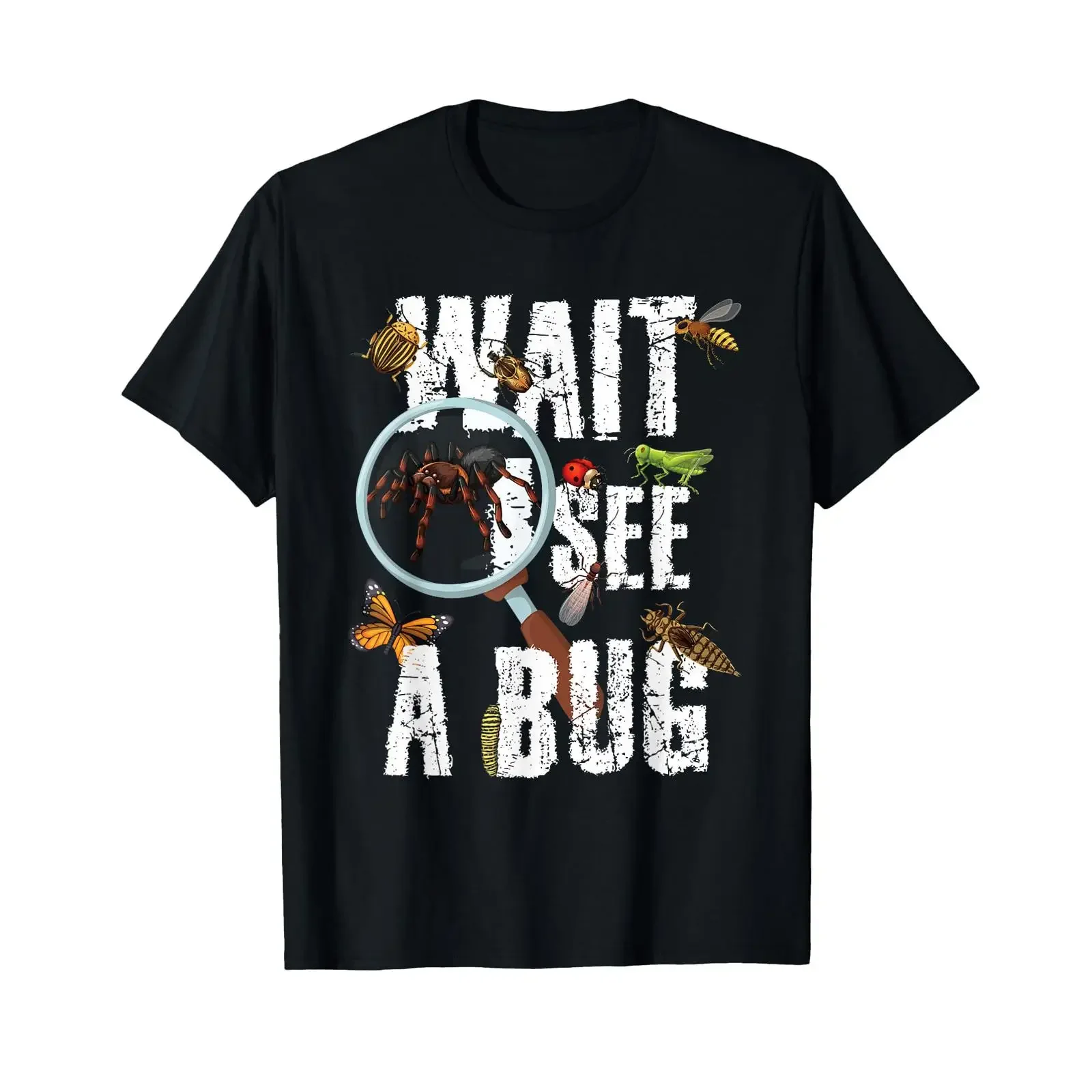 Insects of The World Bug Lover Expert Entomologist Bugs Fan T Shirt vintage Washed Comfortable designer clothes graphic Casual
