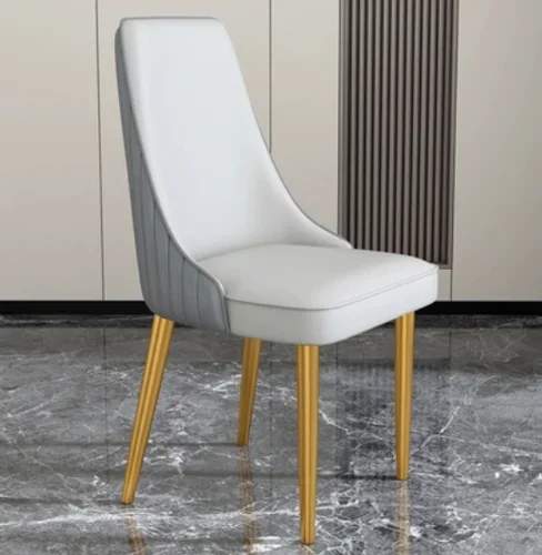 Modern Minimalist Dining Chairs Relaxing Backrest Nordic Luxury Dining Chairs Hotel Reception Sillas Comedor Furniture WZ50DC