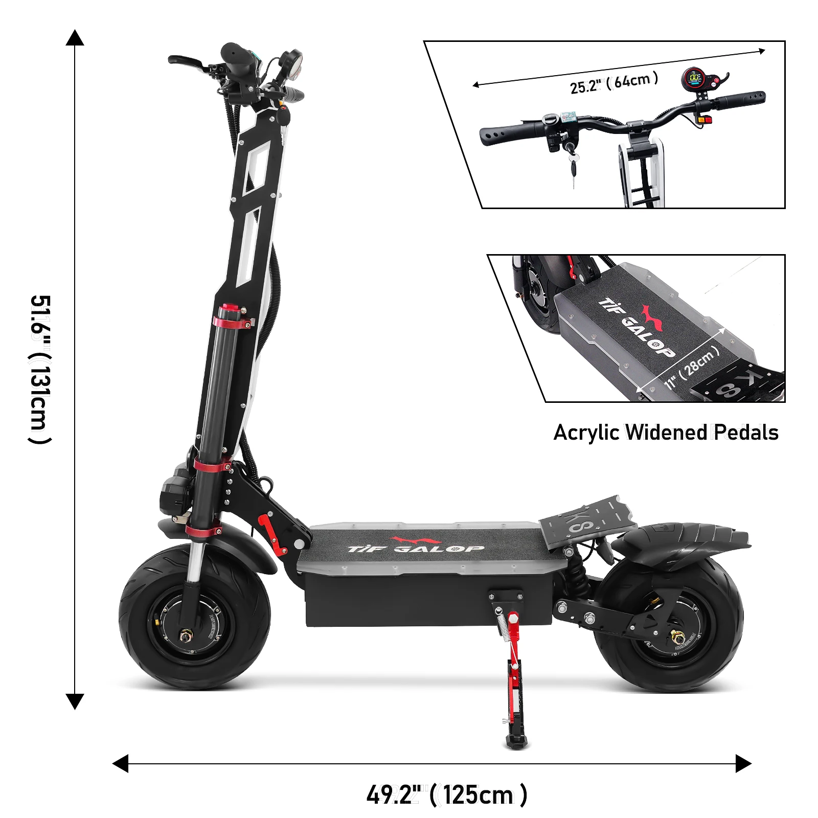 K8 Electric Scooter 6000W Dual Motor 60V40Ah Battery E-Scooter 12 Inch Off-Road Tire Seat Electric Foldable Scooters EU STOCK