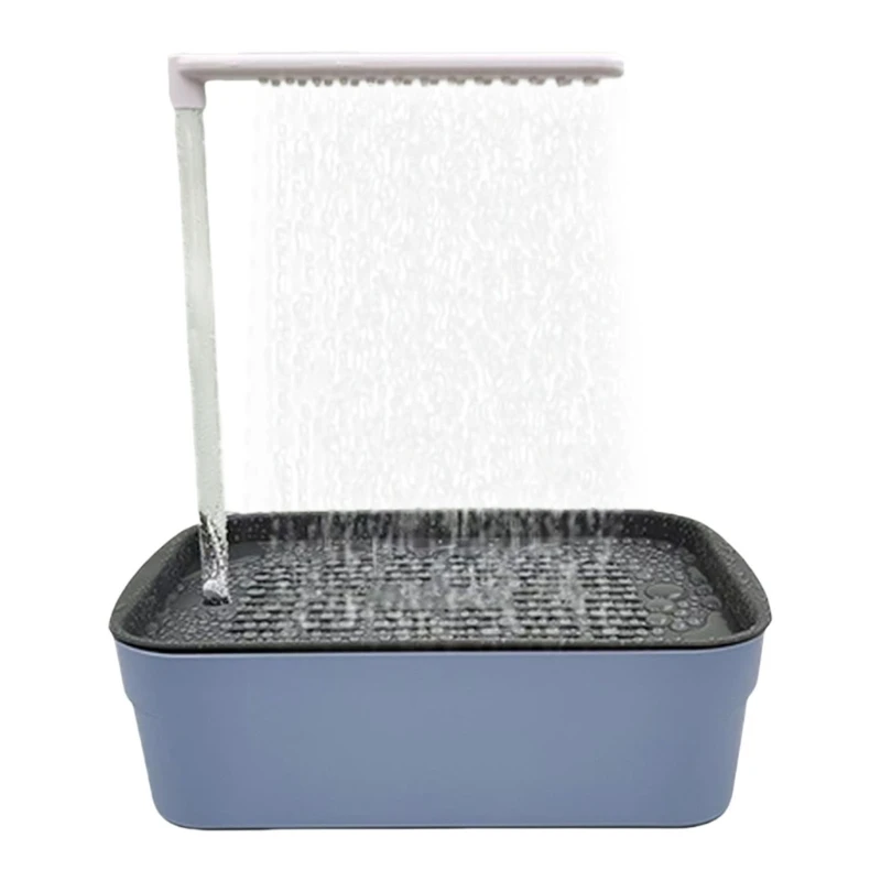 

Automatic Bird Fountain Bird Shower Recirculating Fountain for Small Pet Birds Bathtub Fountain Pet Bird Bath Tub .Q0KF