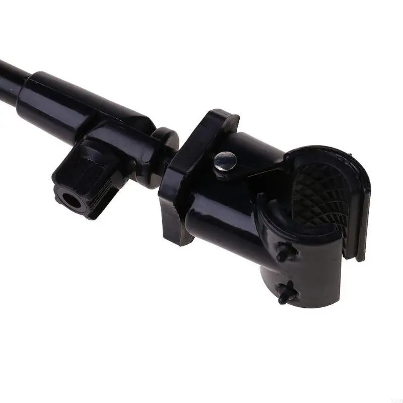 N58B Fishing Rod Holder Extend Stretched Pole Stand Carbon Fiber Telescopic Brackets