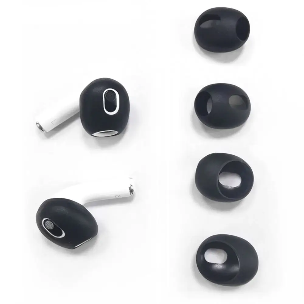 2 ชิ้น/1 คู่เปลี่ยนหูฟังหูฟังซิลิโคนหูฟัง Eartips สําหรับ AirPods 3