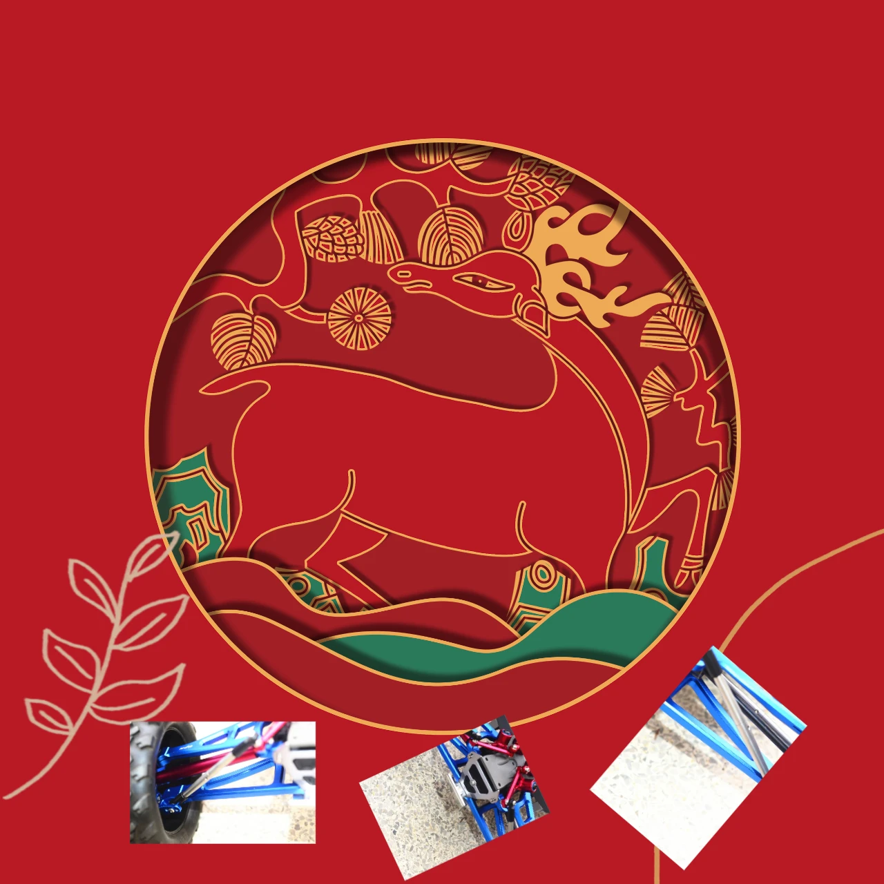 

GPM Aluminum Front Lower Suspension Arm for TRAXXAS 1/10 E-Revo VXL Brushless - Upgrade Racing Part