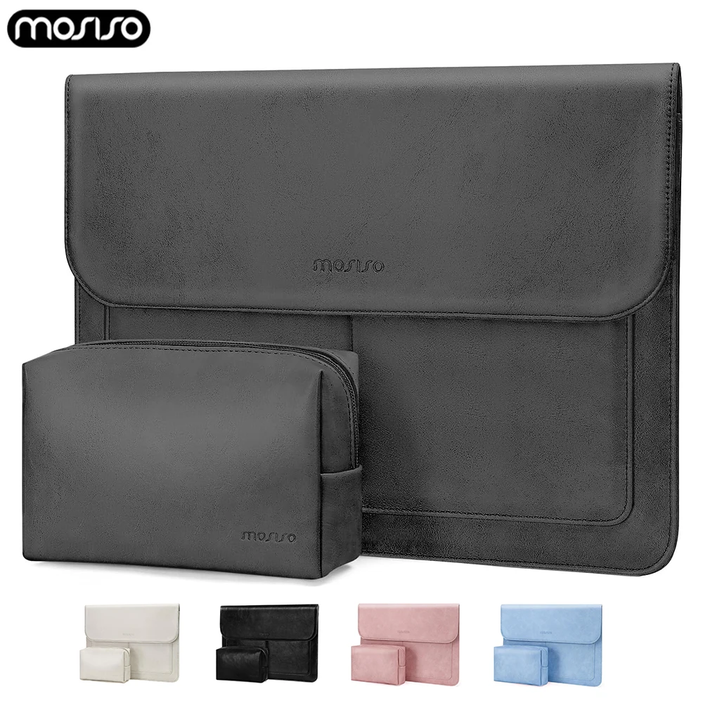 

Чехол для ноутбука из искусственной кожи для MacBook Pro Air 13 14 дюймов M4 M3 M2 M1 Dell HP с клапаном для ноутбука Водонепроницаемая сумка-портфель