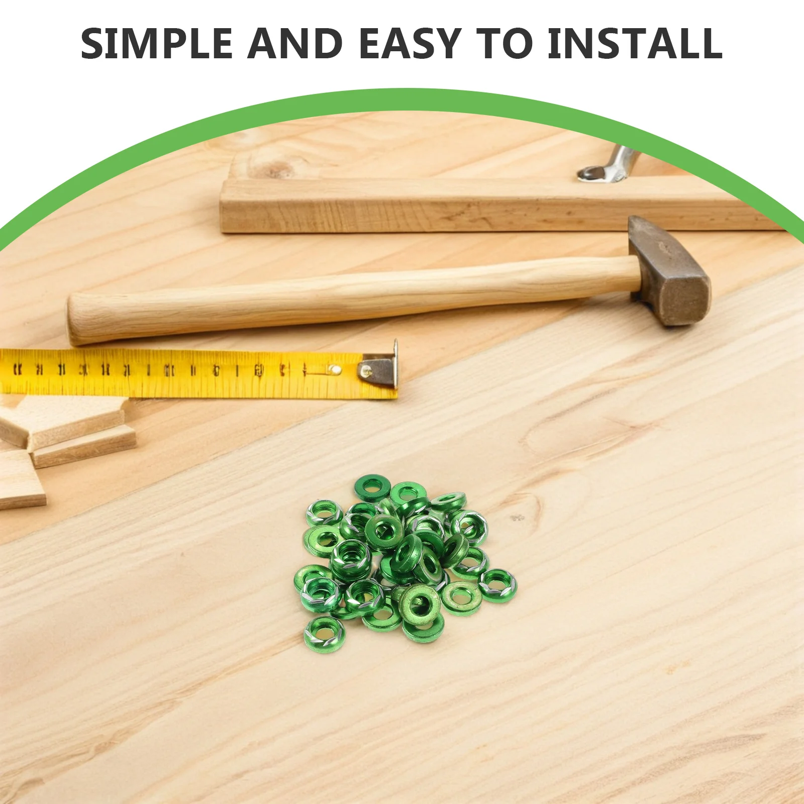 50 قطعة دراجة نارية المسمار طوقا سبائك الألومنيوم الزخرفية الترباس المكسرات ل لوحة ترخيص الوفير محرك خليج السحابات العالمي صالح