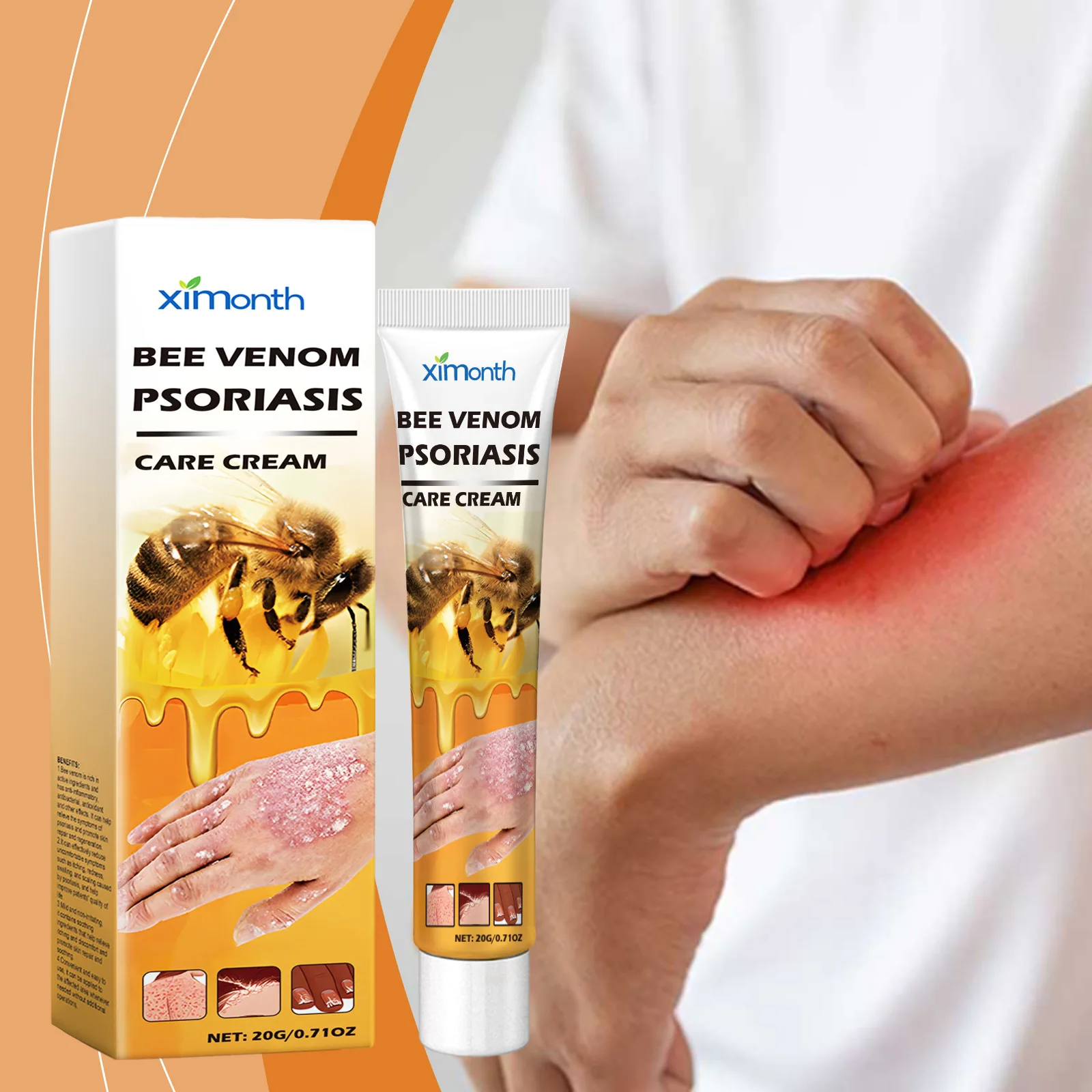 Ximonth Bee-Venom Care Cream Moisturizes And Restores Hands And Feet Skin Care Cream