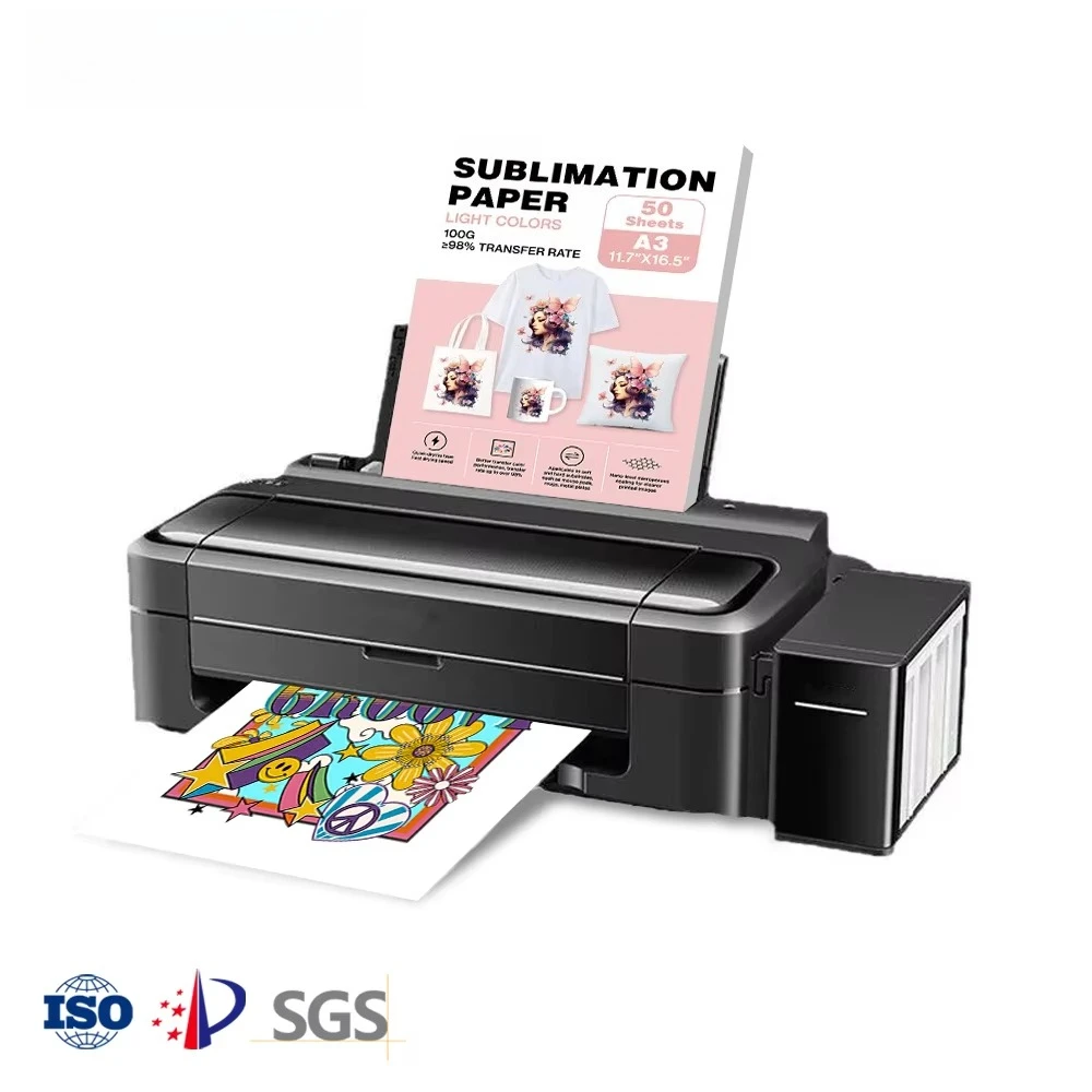

L130 Desktop A4 Sublimation Printer Set Automatic Grade Flex Egg Heat Transfer Printing New Condition