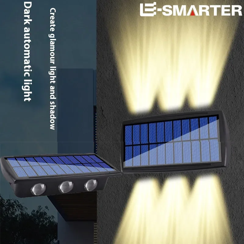 

Solar Outdoor Courtyard Lights, Wall Lights, Waterproof Outdoor Decorative Solar Lighting Fixtures