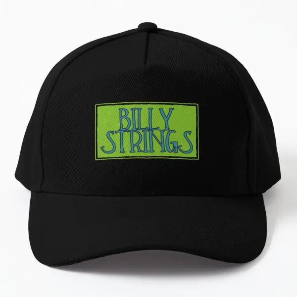 B Strings Sign 2 gorra de béisbol, sombrero para el sol, informal, para exteriores, Primavera Casquette deportivo con estampado de peces para niños y mujeres, Color sólido, Hip Hop, negro