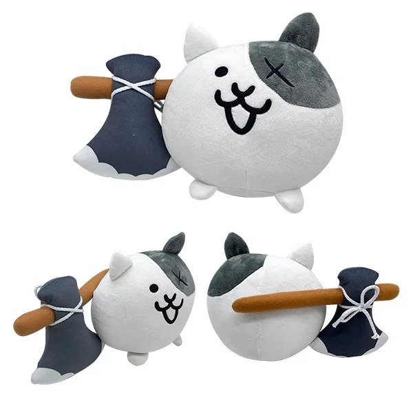 Anime Battle Cats Plush Toys Cartoon Game Periphery Cosplay Stuffed Dolls Home Decoration Animals Plushie Pillow  Christmas Gift