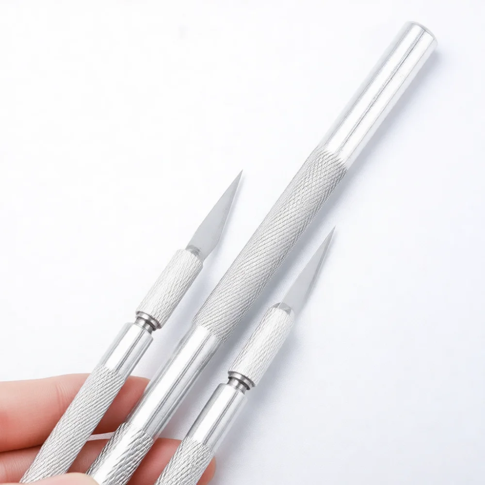 Precision Carving Craft Knife Hobby Cutter Tool For Paper Cutting Scrapbooking Art Supplies Wood Sculpture Blade Accessories - view 2