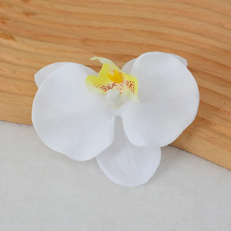 10 Stück Phalaenopsis Künstliche Blumenköpfe Real Touch Orchideenblütenköpfe Dekoration Exquisite Hochzeitsgeschenkbox Dekor – Detail 5
