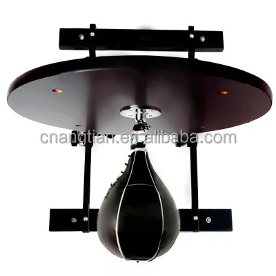 

Factory Custom Leather Platform Punching Speedball Wall Mounted Boxing Reflex Speed Ball