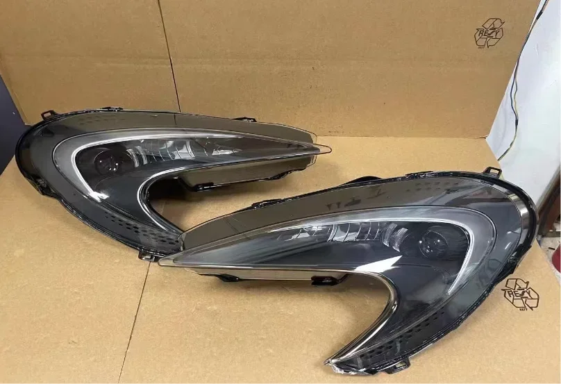 Upgraded McLaren 650S 12C MP4 LED headlights compatible with new and old models, headlight assembly body kit