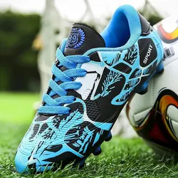 Kid's Football Boots AF/FG Soccer Cleats High Quality Breathable Training Grass Sneaker