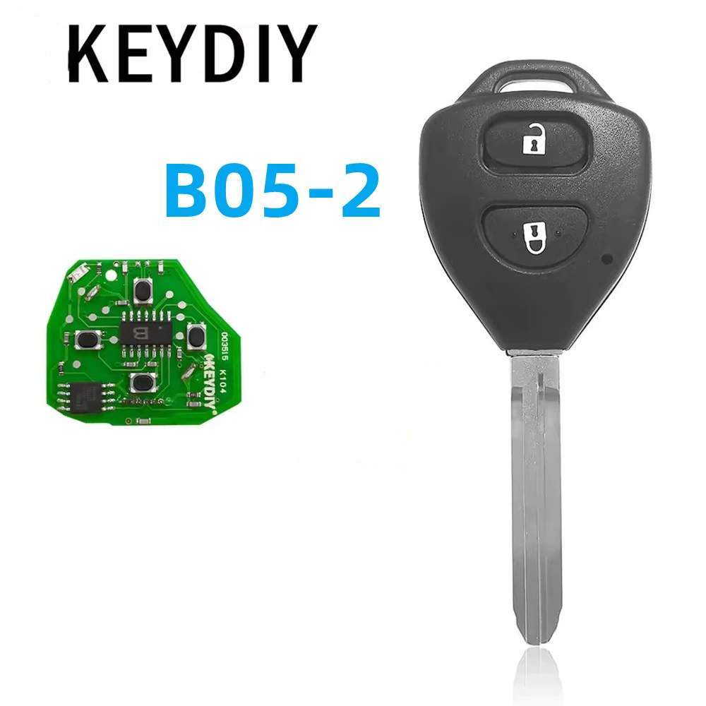 

5PCS/LOT KEYDIY KD B05-2 Remote KD900/KD200//URG200 KD-X2/MAX/KD MINI Key Programmer B Series Remote Control B05 -2 For Toyota