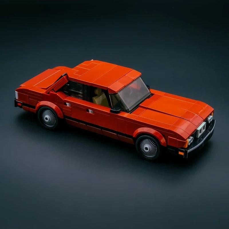 Speed Racing Car Model MOC Building Bricks American Muscle Car Modular Technology Holiday Gifts Assemble Toys Suit Display