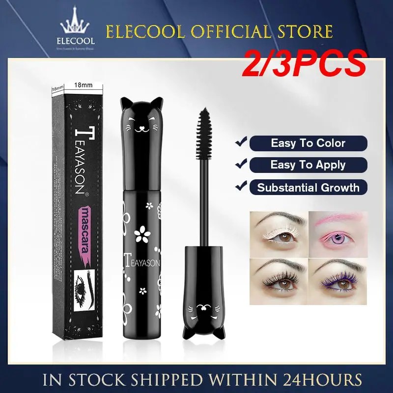 2/3PCS Eyelashes Curling Mascara Quick-drying Formula Party And Stage Use Mascara Bold Party And Stage Makeup