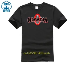 Hot Mr Olympia Bodybuilding Fitness T Shirt Tee Loose Brand Clothihng Top Quality Fashion Looses T Shirt 100%Cotton Coat Tops