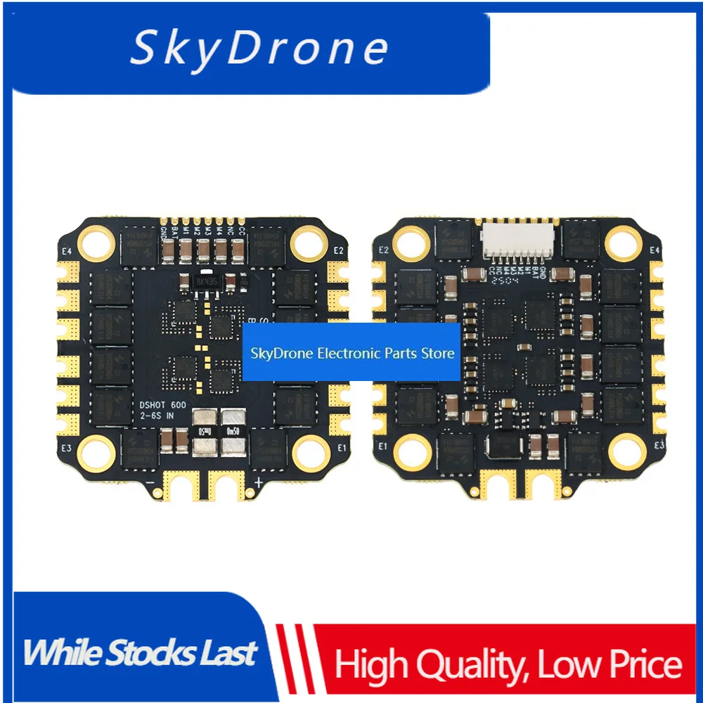 SkyDElSoloGood F405 60A FC&ESC Stack F405 Flight Controller +BLHelis 60A 4 in 1 ESC For FPV
