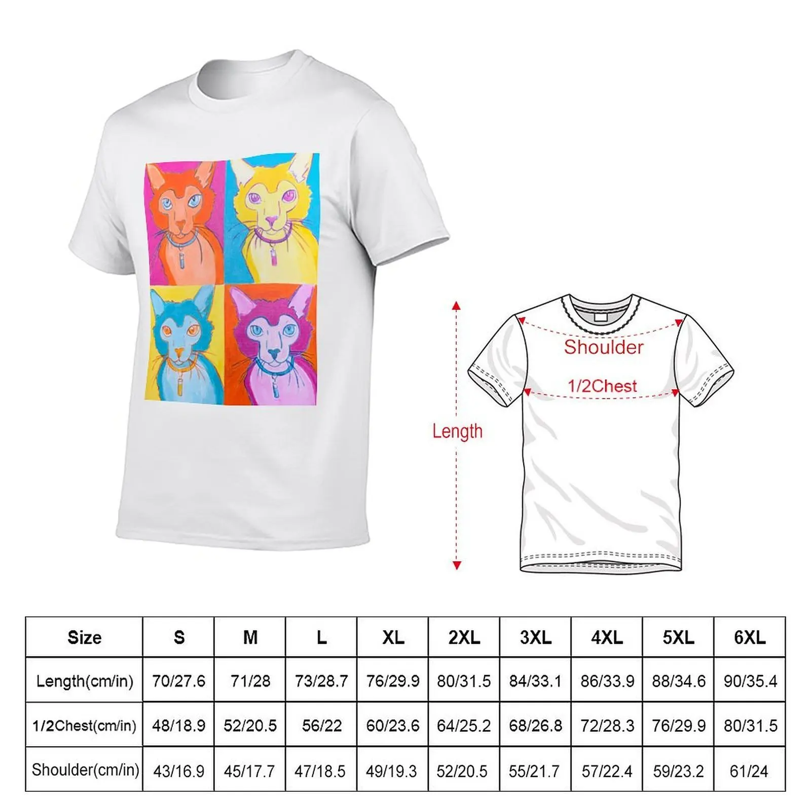 Landon Lykoi T-Shirt man t shirts for men t shirts for man cotton funny essential t shirt T-shirt