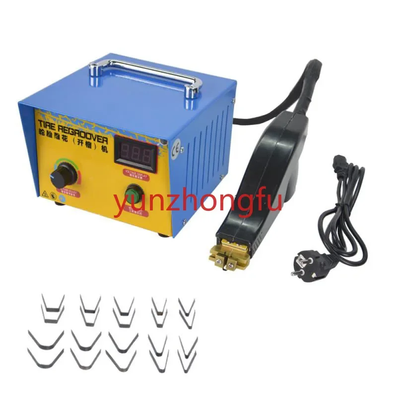 1000W Digital Tire Regroover  Rubber Engraving Machine Truck Car  Tyres Grooving Electric  Cutting Power