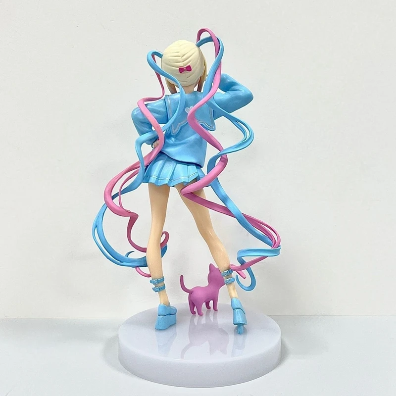 20cm Needy Girl Overdose Anime Figure Pop Up Parade KAngel Action Figures Virtual Uploader PVC Collection Model Ornaments Toys