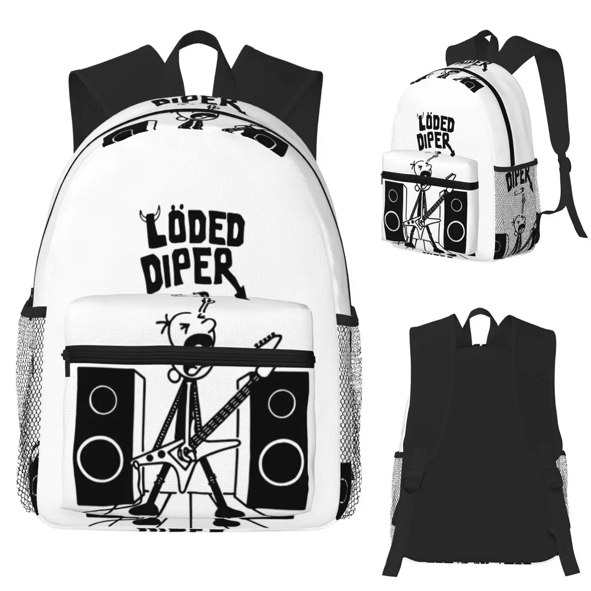 

Diary Of Wimpy Kid World Book Day Student Backpack School Bag Hiking Travel Daypack for Men Women Fashion Bookbag Shoulder Bags