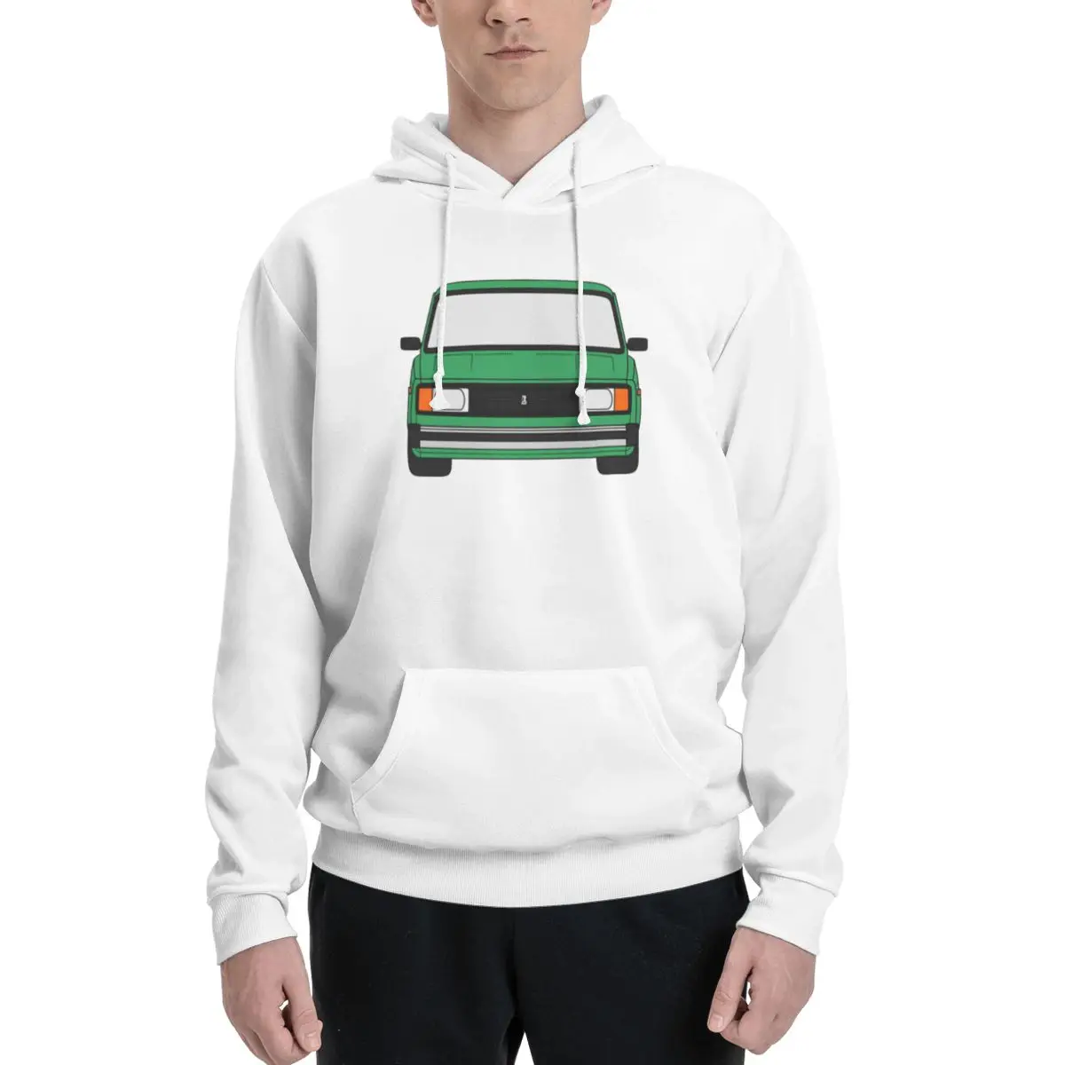 Lada Vaz 2104 2105 2107 Nova Riva Green Color Hoodies Men Women Pullover Sweatshirt Harajuku Long Sleeve Hooded Autumn Winter