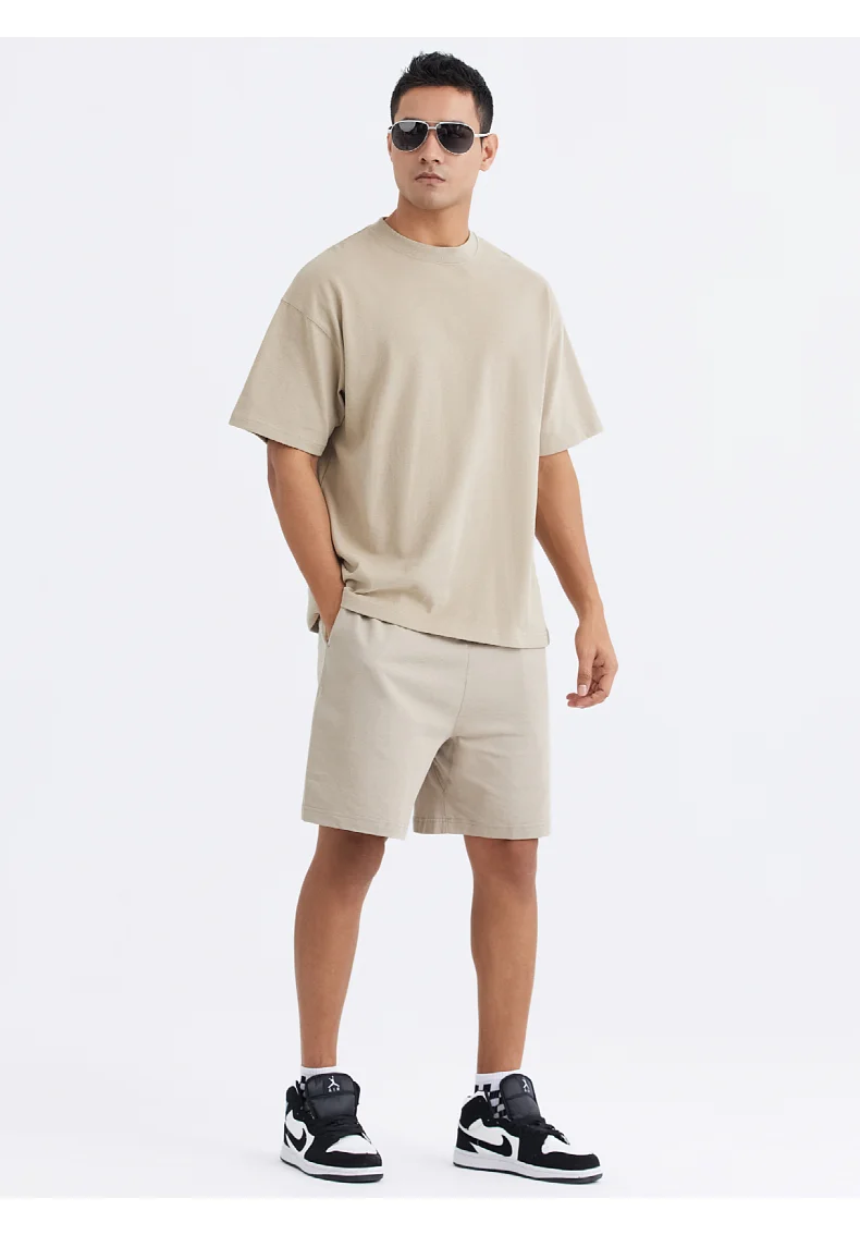 رجل الثقيلة 100% تي شيرتات قطن فضفاضة تناسب عادية خمر المحملة شعار مخصص ثلاثية الأبعاد نفخة طباعة الصيف Basci المتضخم