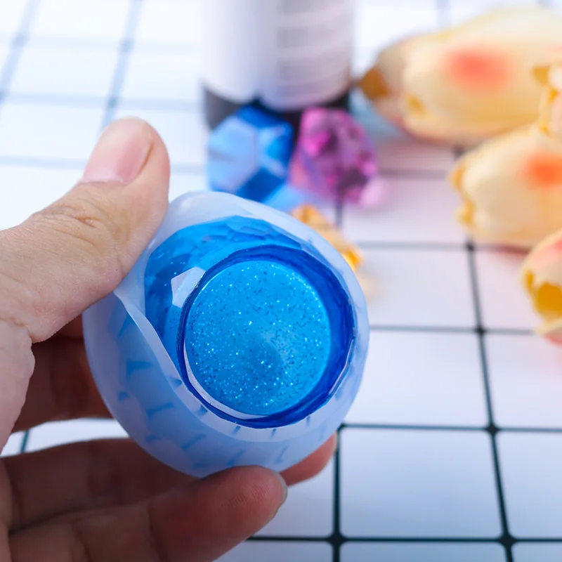 Mini świecznik formy DIY gipsowy świecznik na podgrzewacze Mini rośliny doniczka narzędzia do odlewania żywica epoksydowa mała miska do przechowywania formy silikonowe — zdjęcie 4