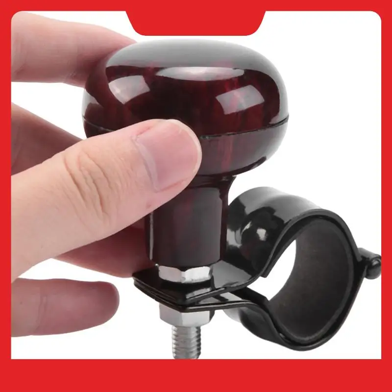 Ручка-спиннер рулевого колеса под дерево, универсальная, подходит для всех автомобилей, грузовиков, семи, тракторов, лодок, тележек для гольфа, аксессуар для силовой ручки