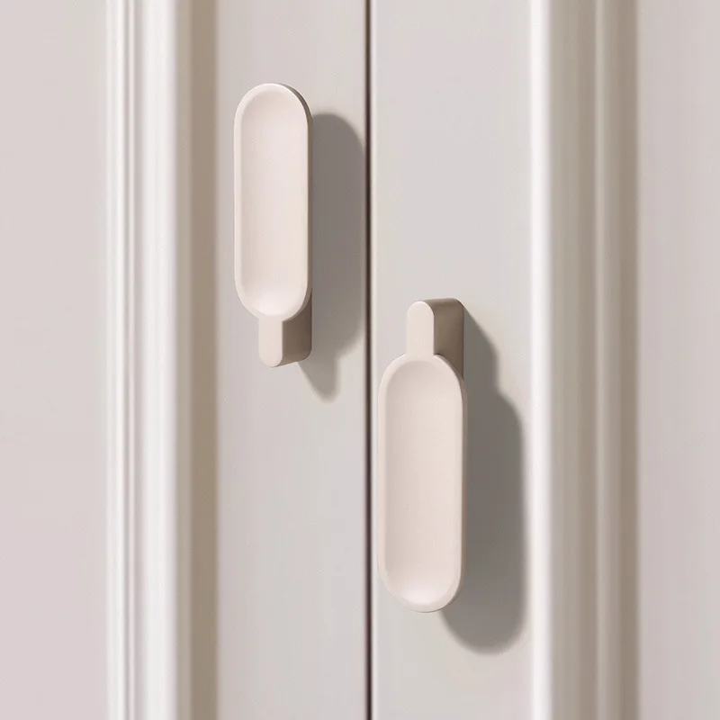 Simple Zinc Alloy Cabinet Handle Gold Wardrobe Pull Solid Door Knob for Drawer Wine Cabinet