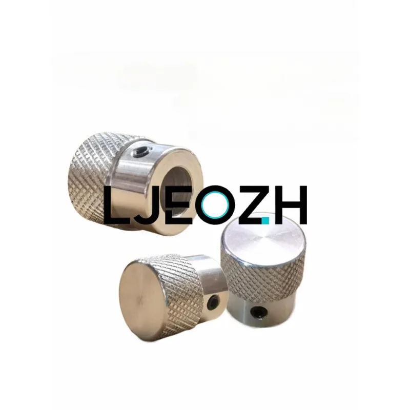 CNC Knurling Sliding Table Screw Rod Knob Crank 5/6/7/8/10/12mm Rotating Handle Embossed Stepper Motor Positioning Hand Wheel