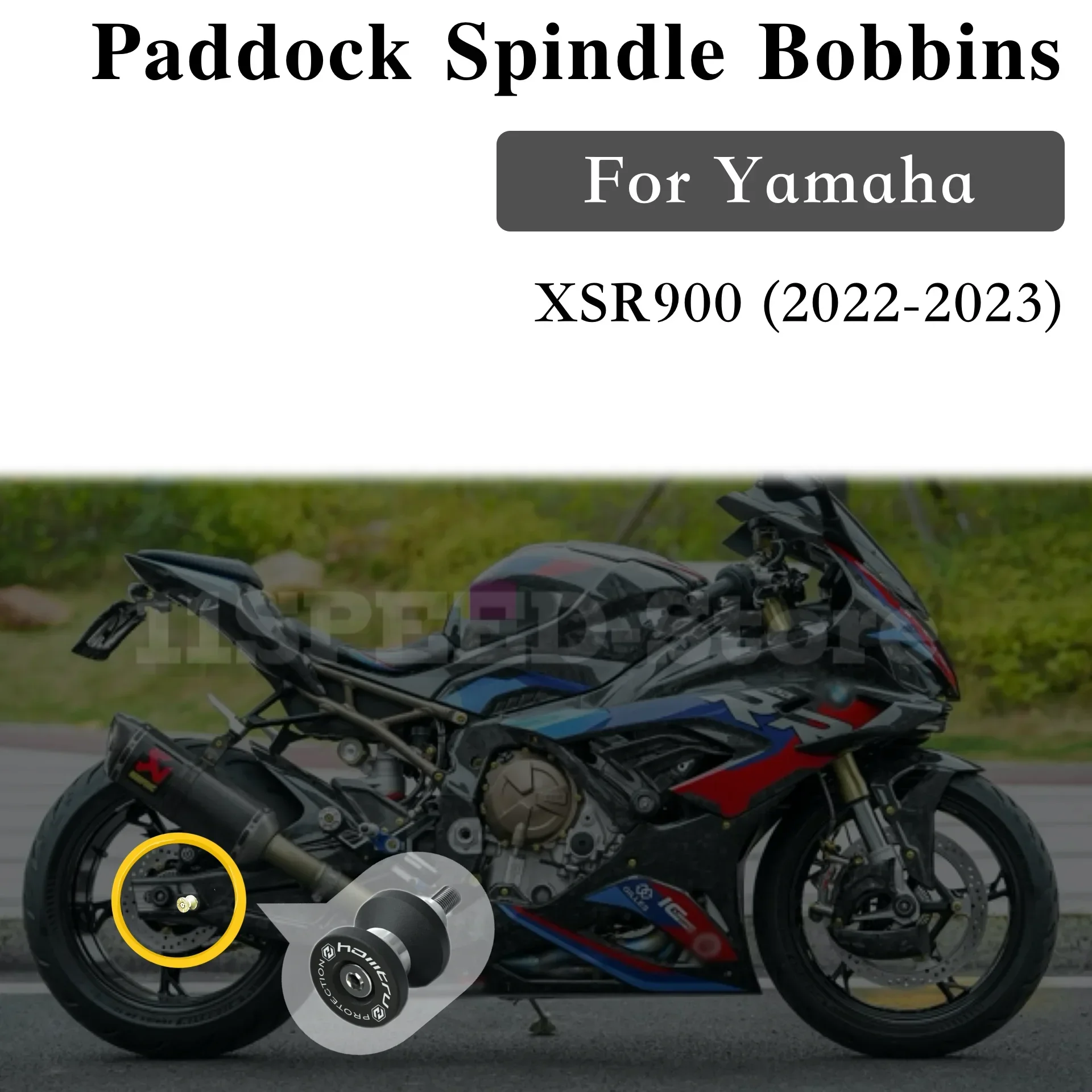 Paddock Stand Bobbins Screw hole matching For Yamaha XSR900 2022-2023 motorcycle accessories for protection