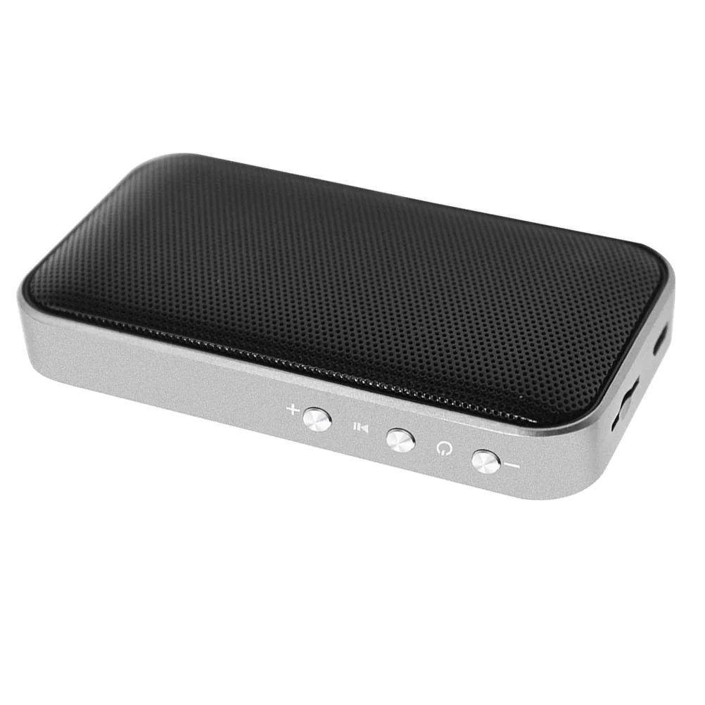 

Wireless Speaker Portable Mini Bass Subwoofer Metal Frame Shockproof Design For Home Office Phone Pad Bt-209