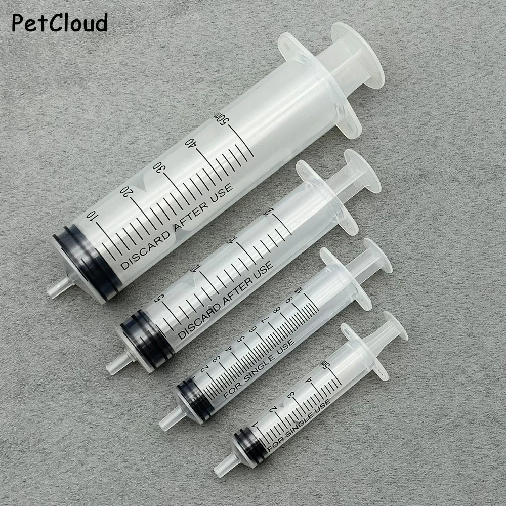 5ml-50ml Pet Dog Oral Syringe Puppy Medicine Water Milk Syringe Nursing Newborn Kitten Feeder Cat Feeding Tools PetCloud