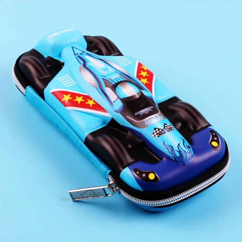 Boy's Racing Car Pencil Cases High Quality Cool Pencil Case Student Pencil Holder Gift for Kids School Stationery