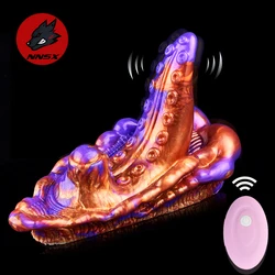 NNSX Octopus Tentacle Fantasy Grinder Sex Toy Soft Silicone Clitoral Stimulation Sex Grinders Bullet Vibrator Female Masturbator