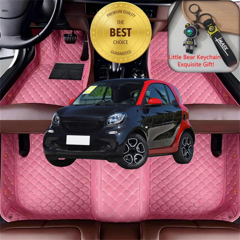 

Custom Fit for Smart Fortwo 2004-2025 2-Door Coupe/Convertible Car Floor Mats Car Accessories Carpet Mats Left/Right-hand Drive
