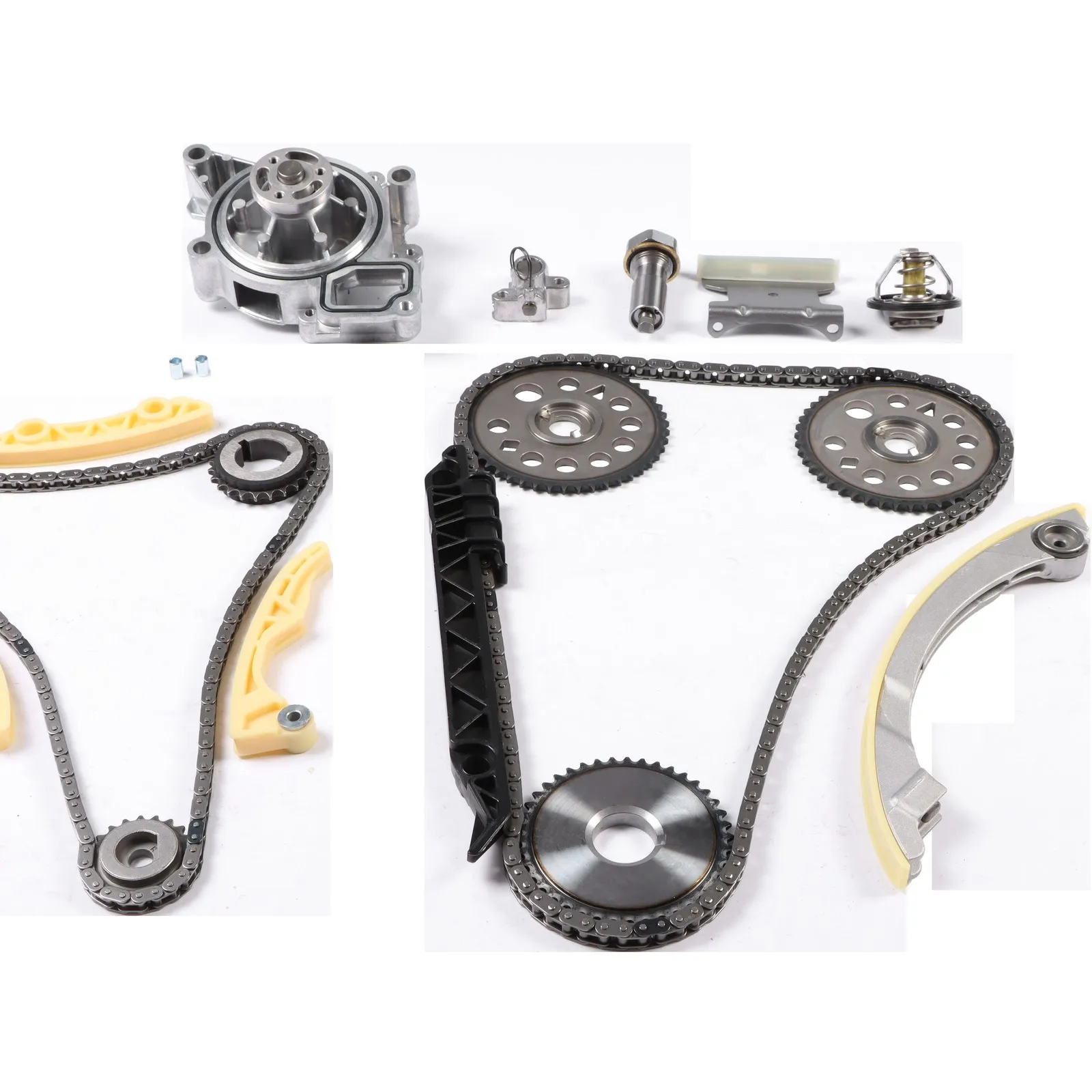 توقيت سلسلة عدة مضخة مياه ترموستات لشروليه كافالير 2002-2005 9-4201S 9-4202S طقم المحرك