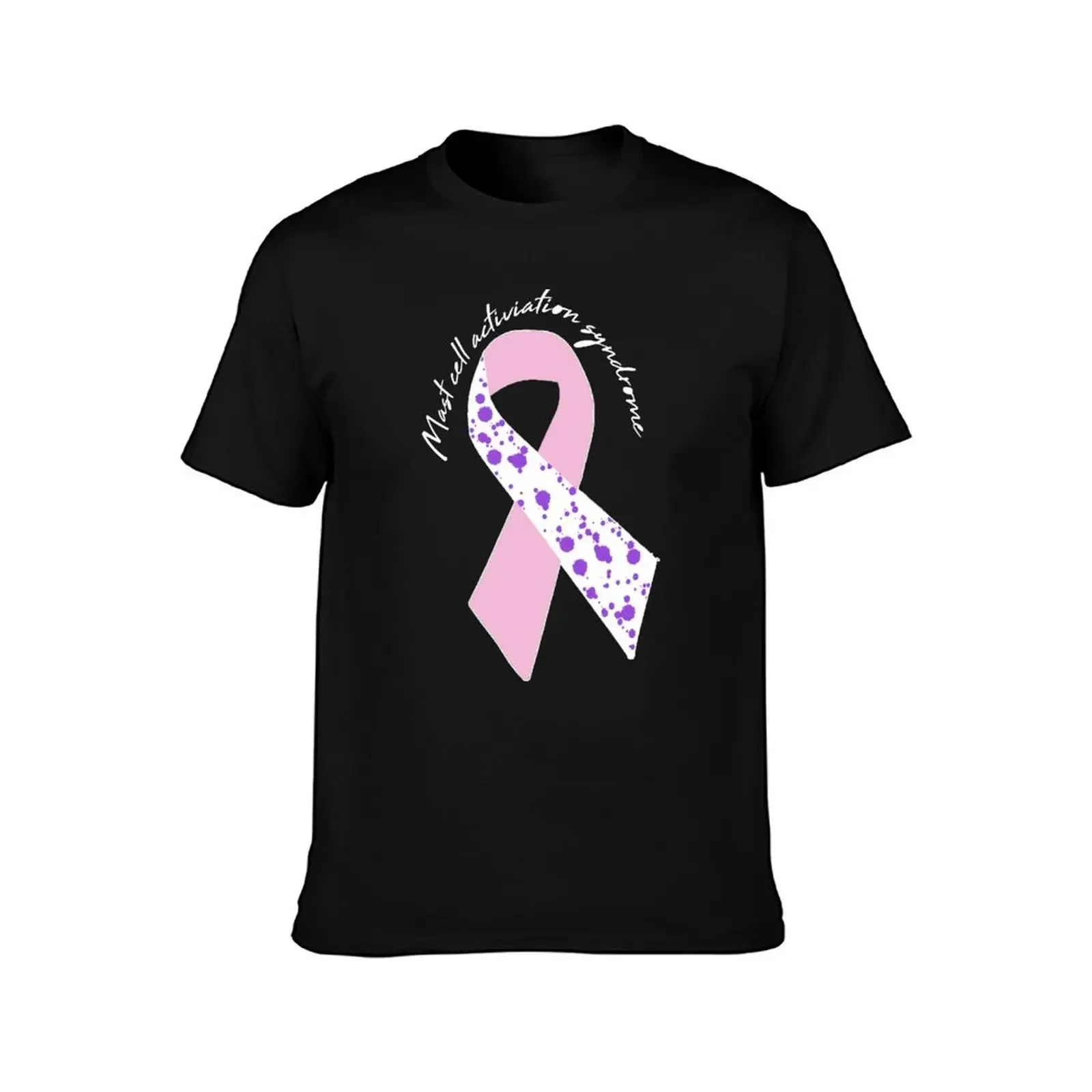 Mast Cell Activation Syndrome Ribbon T-Shirt oversized croswit shirt man summer 2025 shirts graphic tee men