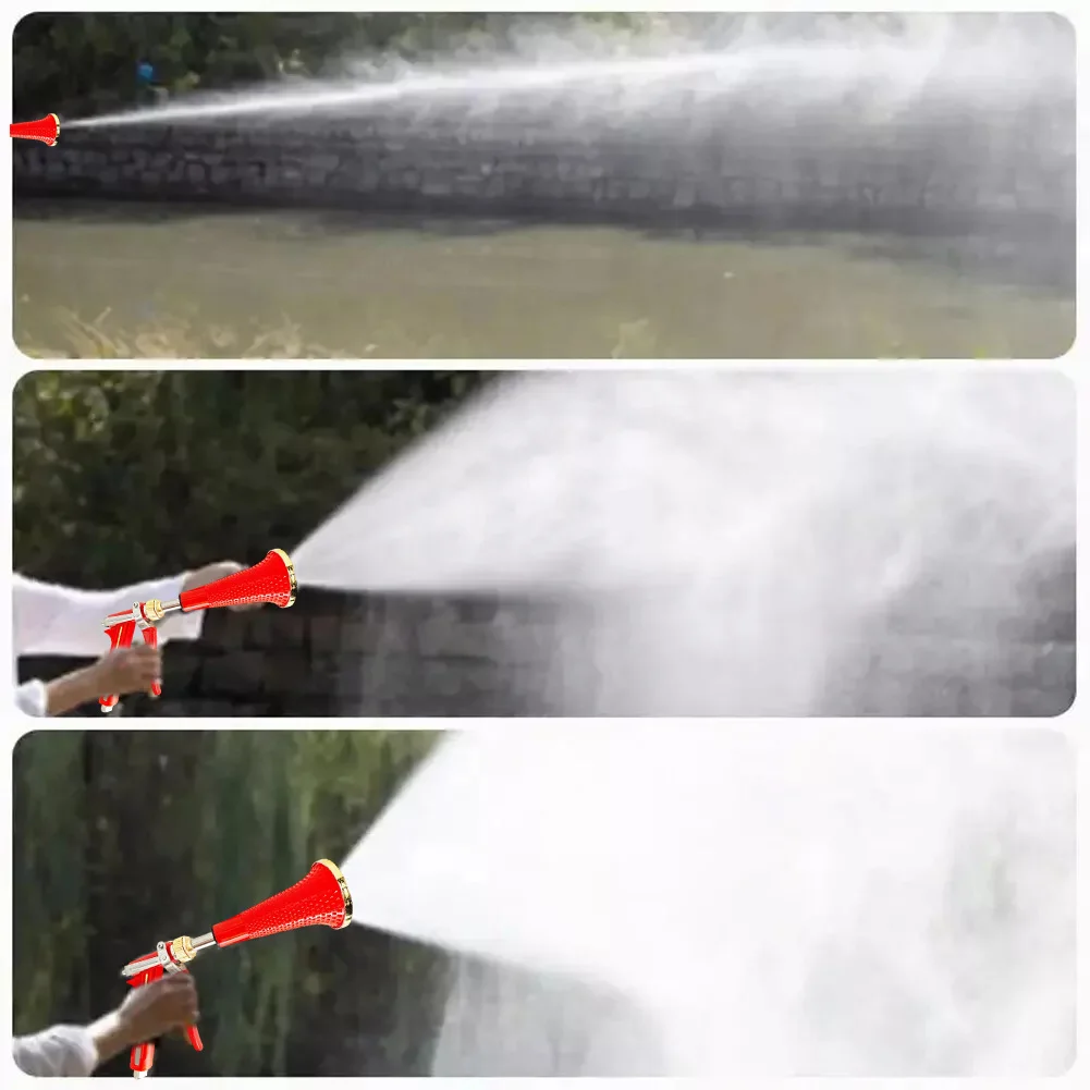 Efficient Spraying High-Pressure Sprayer Agricultural Tasks 28cm Ergonomic Design Spray Pistol Fine Droplets Coverage