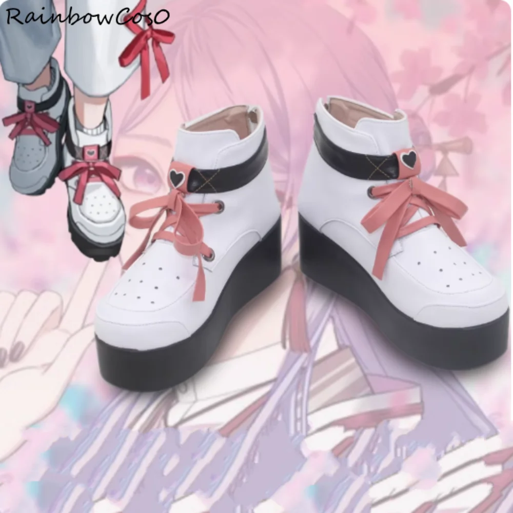 

Genzuki Tojiro Virtual YouTuber VTuber Cosplay Shoes Boots Game Anime Party Halloween RainbowCos0 W5056
