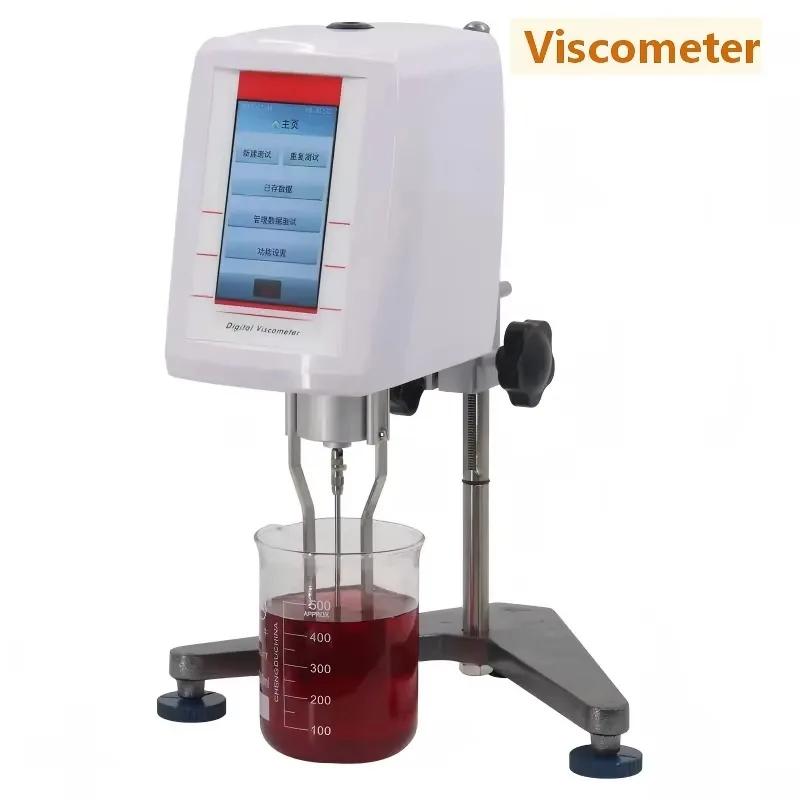COOFULLL  Electronic Digital Display Capillary Viscometer Temperature Measurement Calibration Function Lab Use Touch Screen