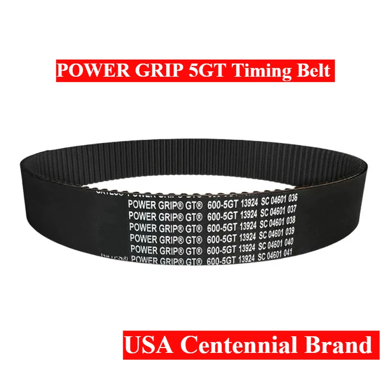 

USA POWER GRIP 295-5GT 300-5GT 305-5GT 315-5GT 320-5GT 340-5GT 350-5GT 360-5GT 365-5GT 370-5GT 375-5GT Timing Transmission Belt