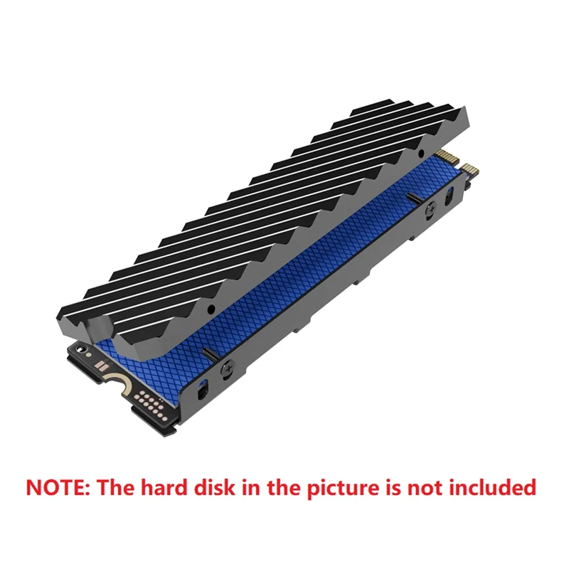 M.2 SSD Sink M2 2280 SSD Harde Schijf M.2 2280 Nvme Aluminium Heatsink Warmteafvoer Radiator-N34R