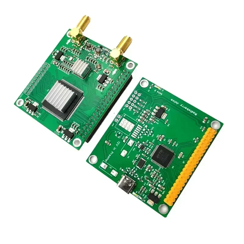 2024 SDR Radioberry V2.0 B4 For Raspberry Pi 4 Radio Card Analog Devices AD986610CL25 12-bit Broadband Modem And Adapter