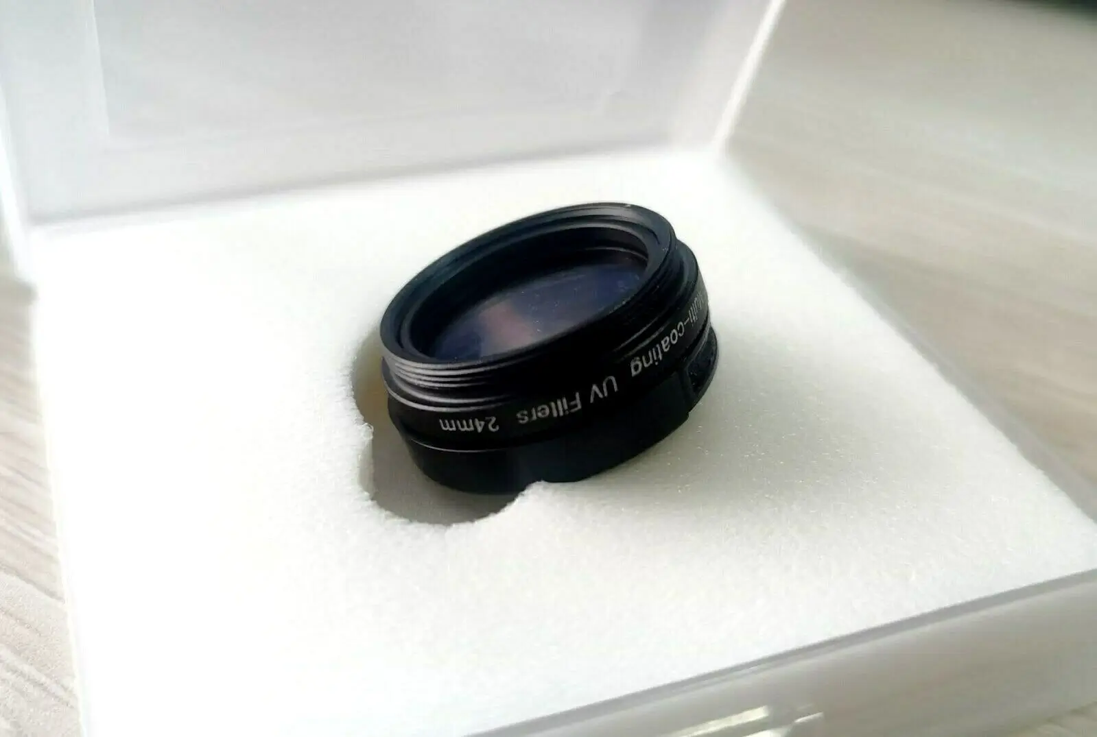 UV Lens Filter+Lens Cap + Hood For Rollei 35 series 35 35T 35TE 24mm